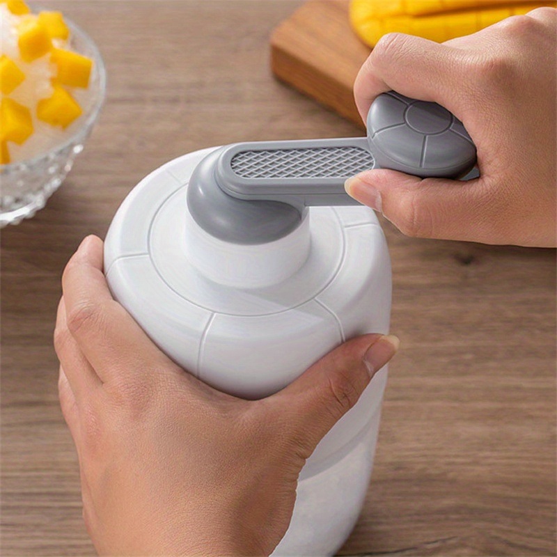 dropship 1pc Manual Ice Planer Household Smoothie Maker Small Manual Ice Breaker; Multifunctional Kitchen Cooking Tool