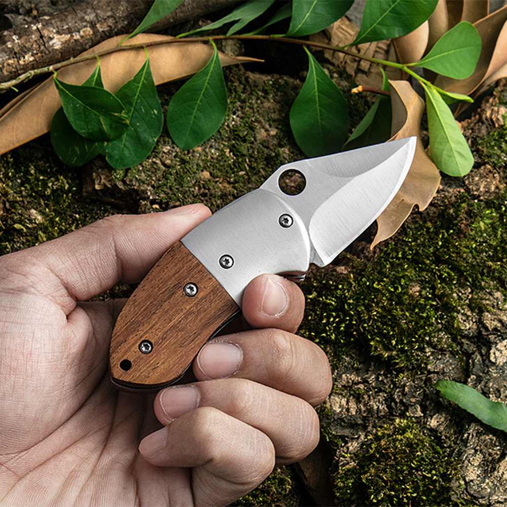 dropship Mini Folding Pocket Knift; Hunting Tactical Knife Self-defense EDC Fixed Blade Knives; Jackknife Survival Camping Equipment