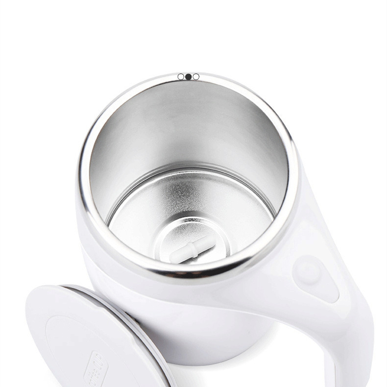 dropship Self Stirring Mug Tea Coffee Electric Rechargeable Auto Mixing Cup Magnetic Stainless Steel Mug Coffee Cup For Office
