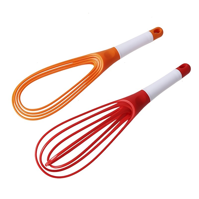 dropship 1pc Storeable And Foldable Household Multifunctional Manual Rotary Egg Beater