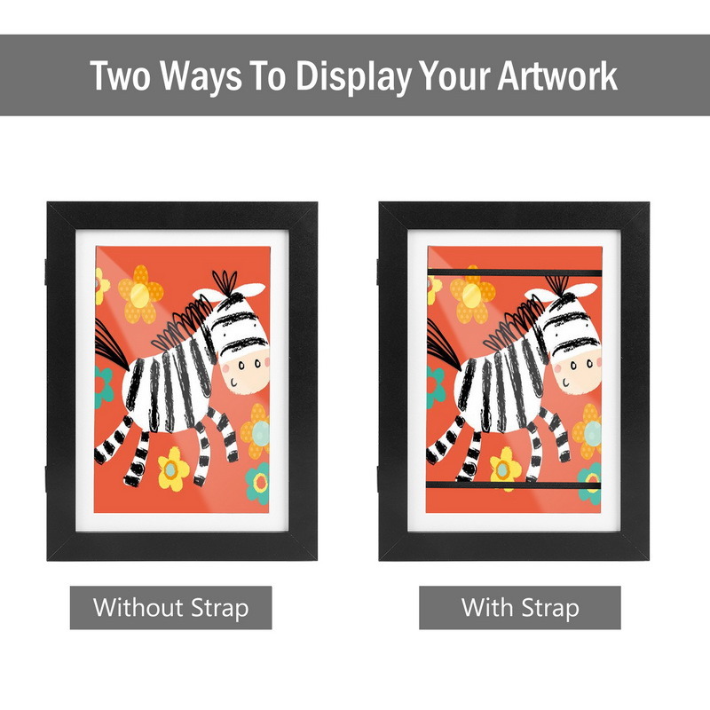 dropship Children Art Frames Magnetic Front Open Changeable Kids Frametory for Poster Photo Drawing Paintings Pictures Display Home Decor