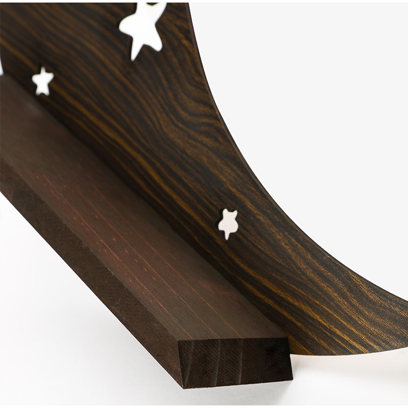 dropship Wooden Wall Shelf Home Decoration Organizer Moon Butterfly Cat Bedroom Room Decor Storage Rack Wall-mount Display Stand Shelves