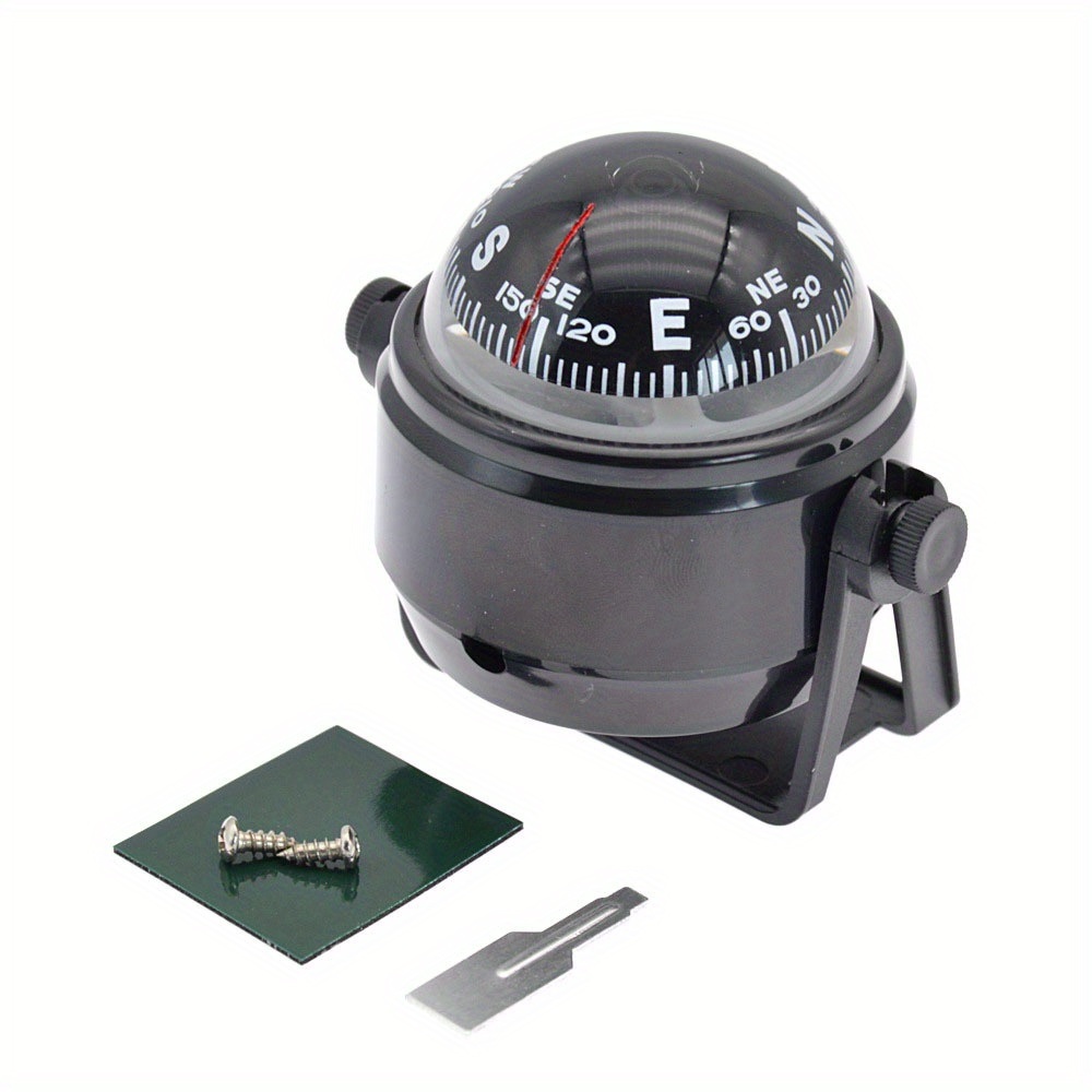 dropship 1pc Multifunctional Compass For Vehicles And Ships; Portable Nautical Compass; Marine Compass; Marine Supplies