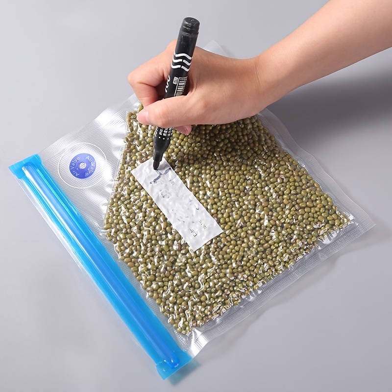 dropship 1pc Food Vacuum Compression Bag; Thickened Food Evacuation Storage Bag; Refrigerator Refrigerated Deli Storage Bag; Compression Vacuum Packaging Bag