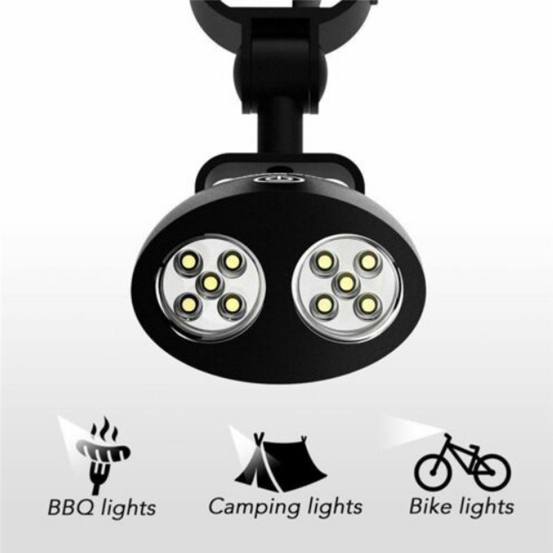 dropship Portable Grill BBQ Lights Barbecue Grilling LED Smart Touch Lighting Heat Resistant Waterproof Night Lamp BBQ Camp Accessories