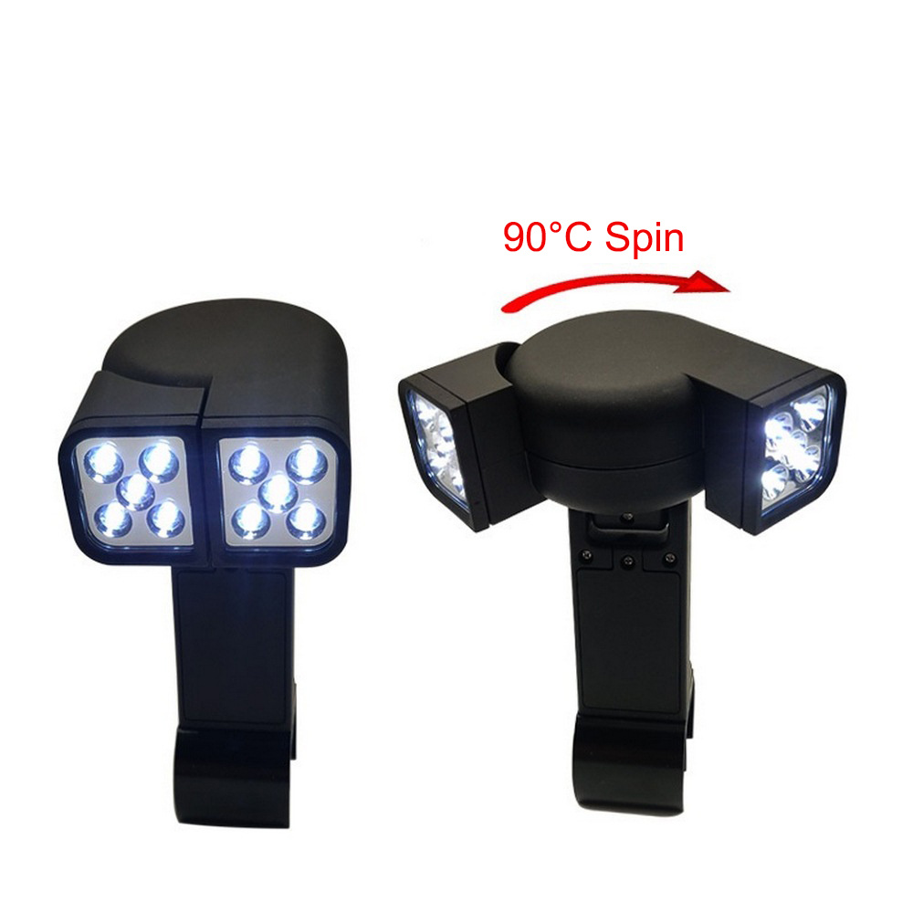 dropship Portable BBQ Grill Light LED Lights Flashlight Lighting Lamp with Handle Mount Clip for Barbecue Grilling Outdoor Accessory