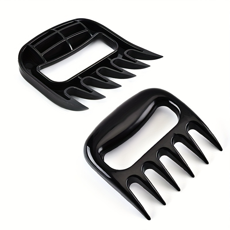dropship 1pc Plastic Bear Claw Meat Splitter Deli Cutter Creative Meat Ripper Bear Paw Bear Claw Fork Bbq Barbecue Tools; Kitchen Accessories