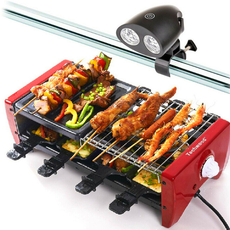 dropship Portable Grill BBQ Lights Barbecue Grilling LED Smart Touch Lighting Heat Resistant Waterproof Night Lamp BBQ Camp Accessories