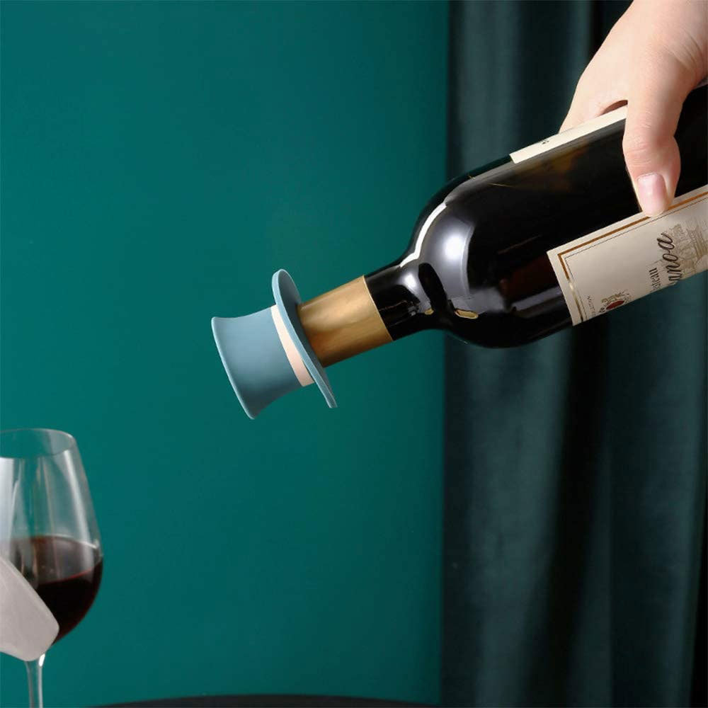 dropship 1pc/3pcs Silicone Magic Cap Corks; Wine Corks; Airtight Preservation Corks