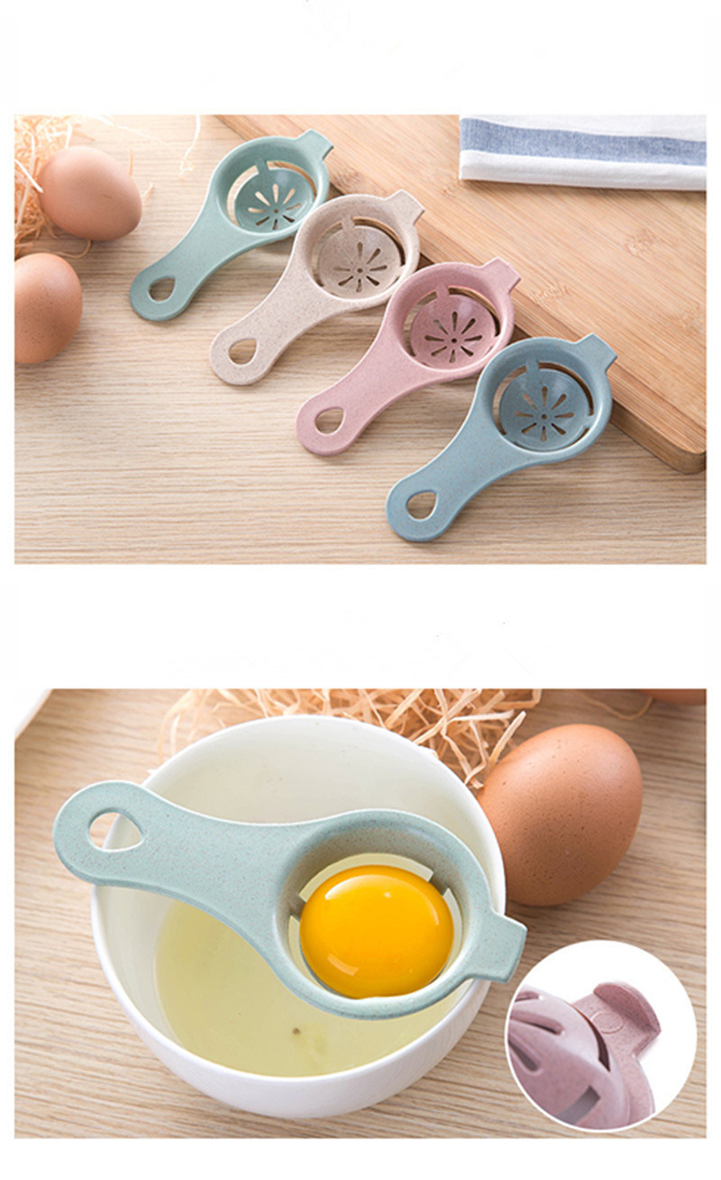 dropship Stem Egg Separator White and Yolk Filter Kitchen Baking Separator Tool