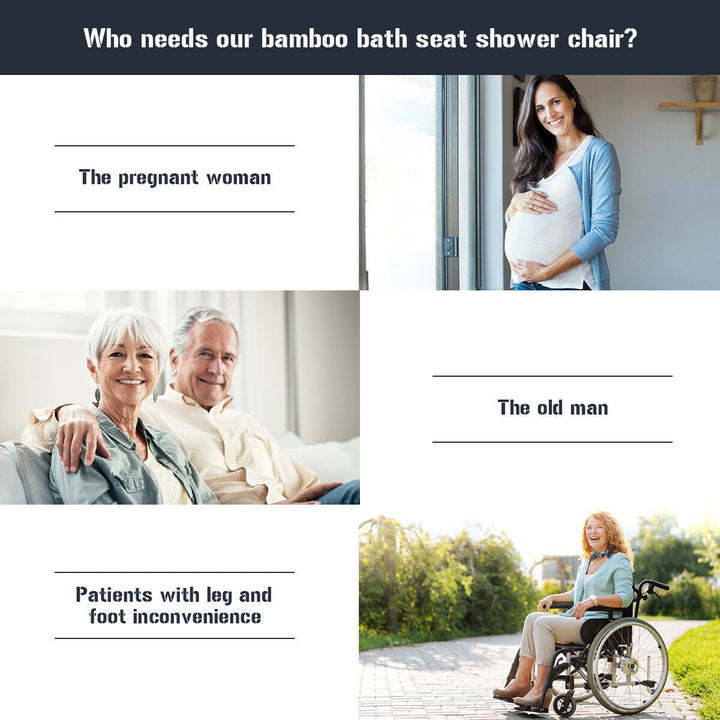 dropship Household Supplies Elder Waterproof Bathroom Shower Seat