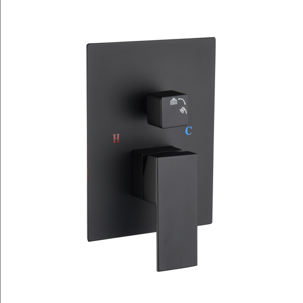 dropship Matte Black Shower Set System Bathroom Luxury Rain Mixer Shower Combo Set Ceiling Mounted Rainfall Shower Head Faucet