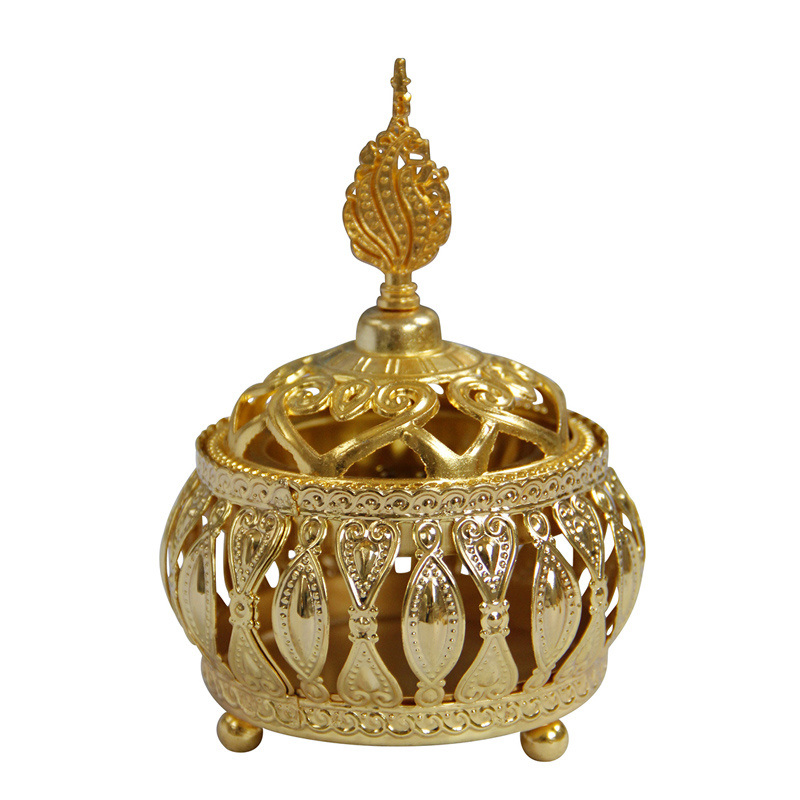 dropship 1pc Metal Incense Burner; Creative Incense Burner Holder; Desktop Decoration