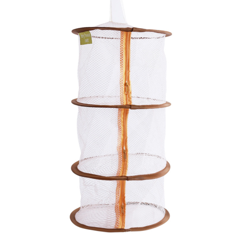 dropship Layers Drying Net for Herbs Hanging Basket Folding Dry Rack Herb Drying Net Dryer Bag Mesh For Flowers Buds Plants Organizer