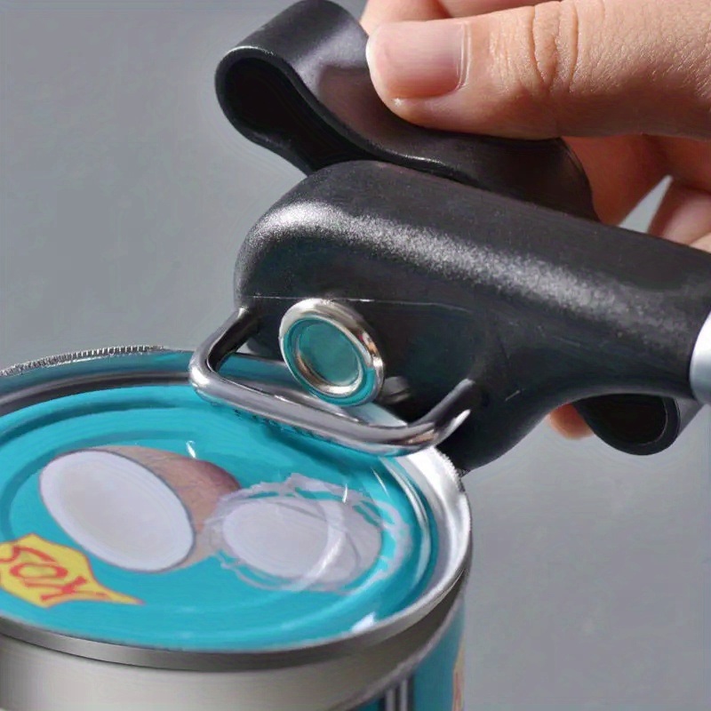 dropship 1pc Multifunctional Can Opener Side Open Quick And Simple Stainless Steel Can Opener Knife Kitchen Can Opener Gadget Kitchen Utensils