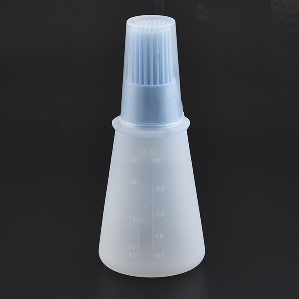 dropship Silicone Flat-bottomed Barbecue Oil Bottle Brush BBQ Brushes