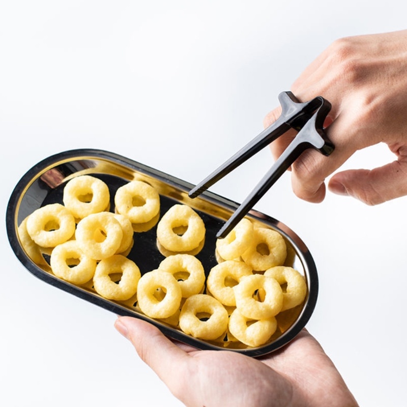 dropship Finger Chopsticks for Gamer Gaming Snack Clips Plastic Chopstick Snack Food Finger Tongs Lazy Artifact Assistant Finger Tool