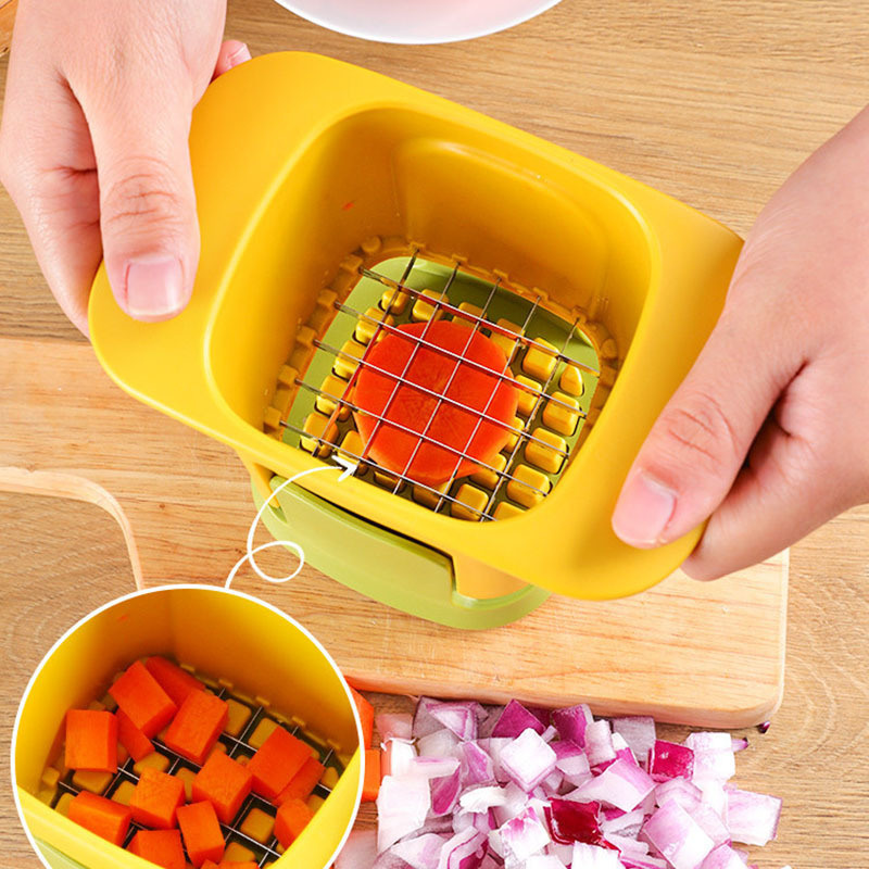 dropship 1pc Carrot Potato Sliced Sliced Sliced Household Fries Ham Tool Small Cucumber French Vegetable Gift For Cook