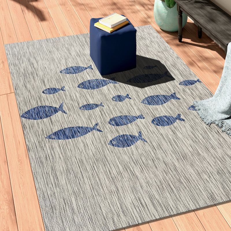dropship Home Decor Indoor/Outdoor Accent Rug Natural Stylish Classic Pattern Design