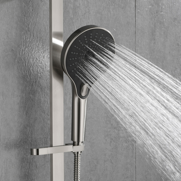 dropship Eco-Performance Handheld Shower with 28-Inch Slide Bar and 59-Inch Hose