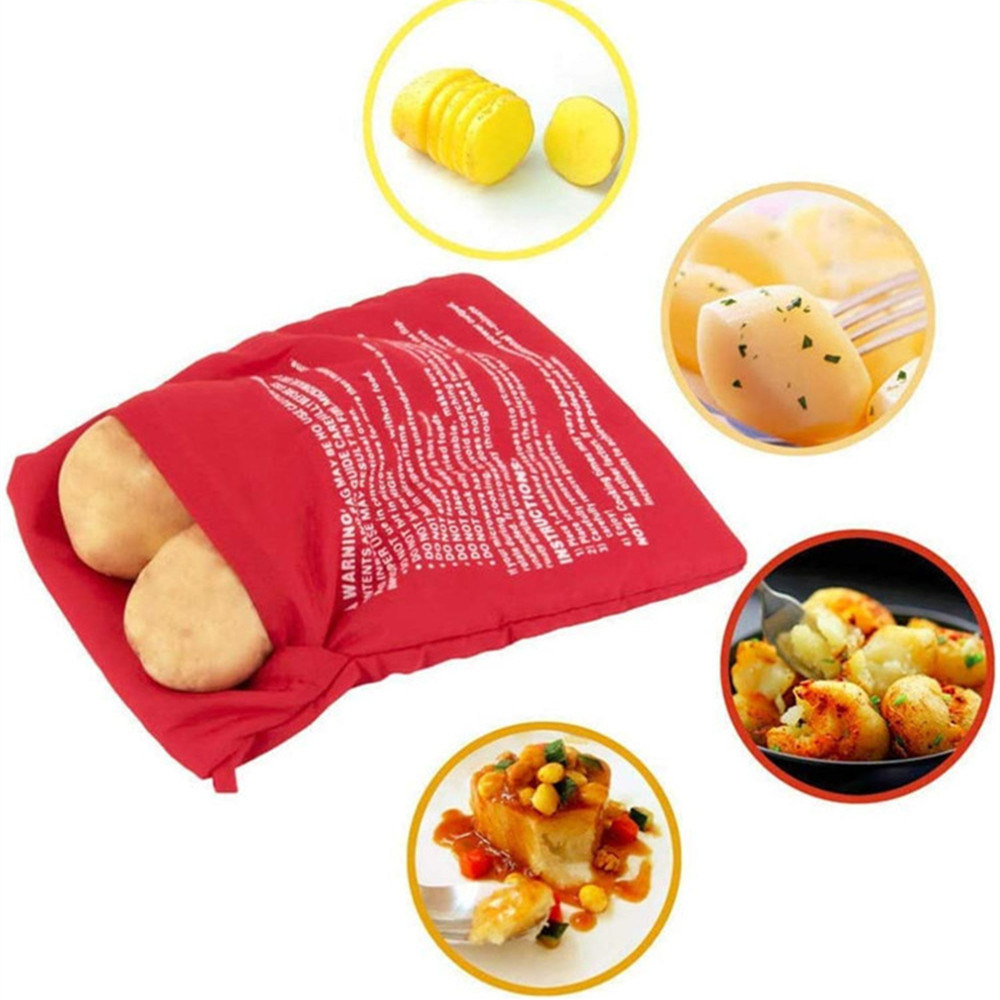 dropship Microwave Roasted Large Potato Pack; Sweet Potato Corn Heating Tool Bag