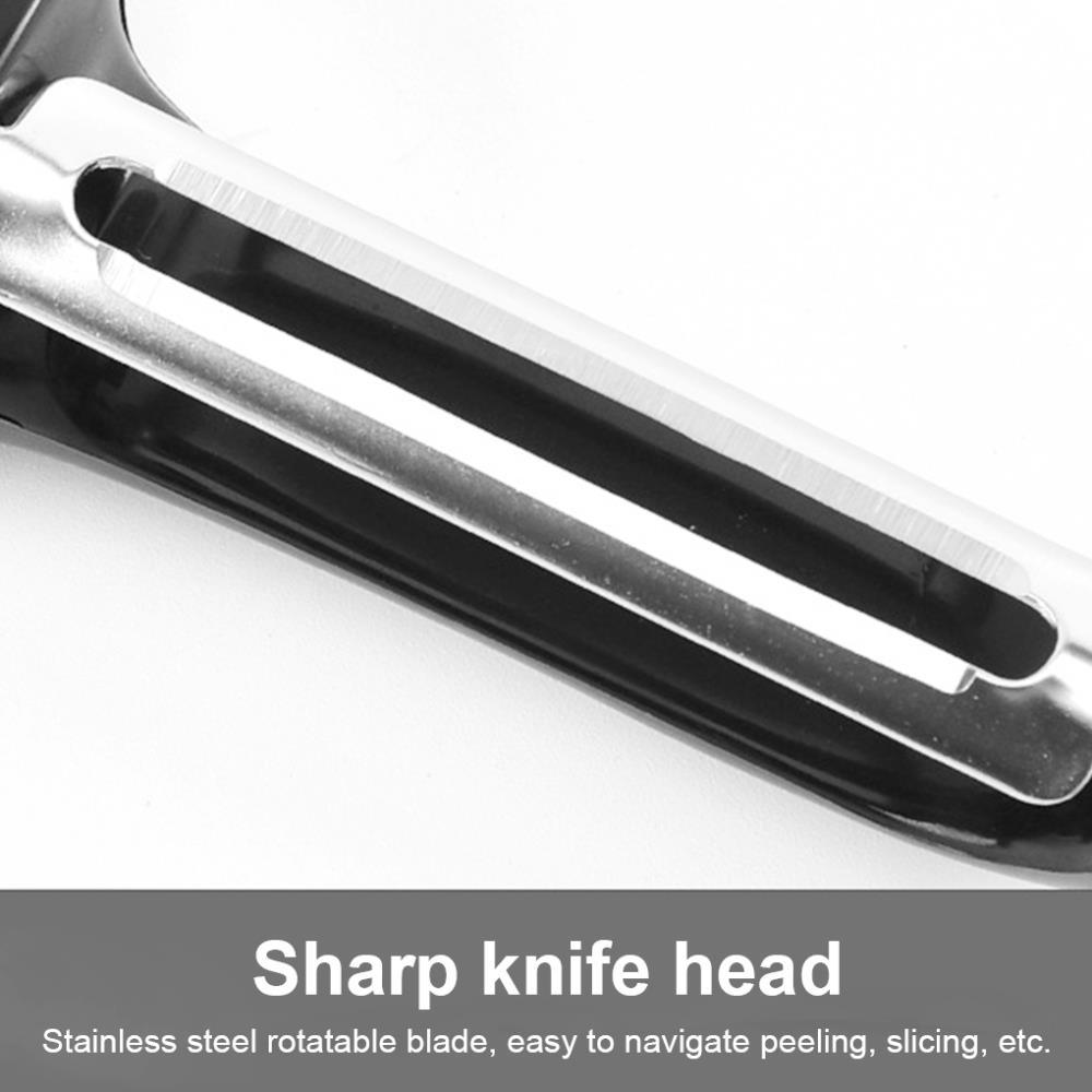dropship Multifunction Fruit Peeler Stainless Steel Melon Planer Potato Scraper Vegetable Slicer Portable Kitchen Peeling Tool