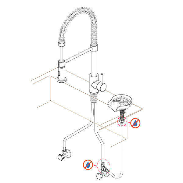 dropship 1pc Kitchen Sink Glass Rinser; Faucet Glass Rinser For Kitchen Sinks; Bottle Washer; Kitchen Sink Accessories; Stainless Steel 304; Brush Nickel
