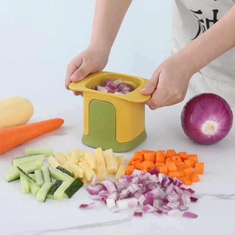dropship 1pc Carrot Potato Sliced Sliced Sliced Household Fries Ham Tool Small Cucumber French Vegetable Gift For Cook