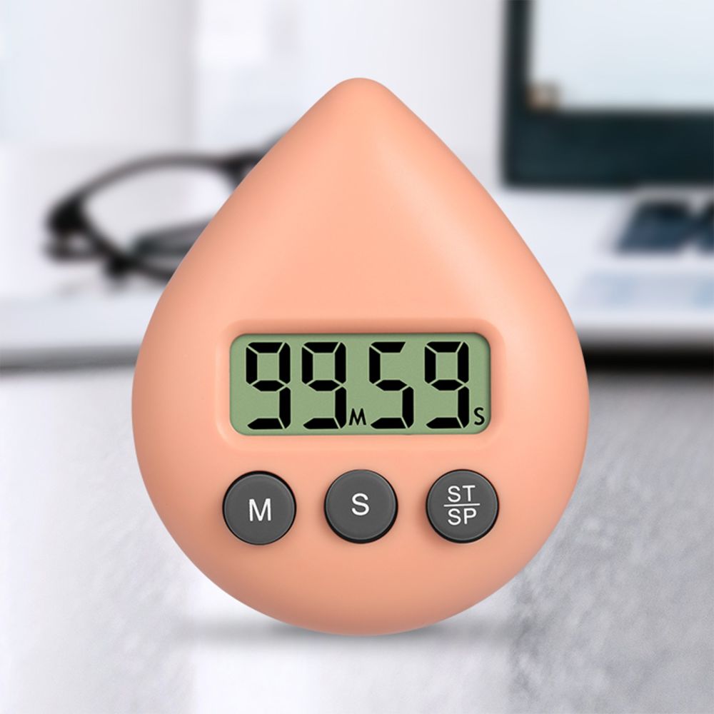 dropship LED Counter Display Alarm Clock Manual Electronic Countdown Sports Sucker Digital Timer Kitchen Cooking Shower Study Stopwatch