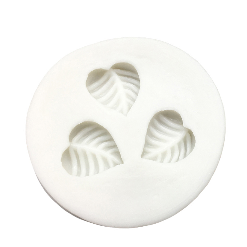 dropship Small Leaf Silicone Sugarcraft Mold Resin Tools Cupcake Baking Mould Fondant Cake Decorating Tools