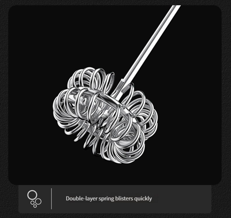 dropship Handheld Electric Milk Frother Egg Beater Maker Kitchen Drink Foamer Mixer Coffee Creamer Whisk Frothy Stirring Tools