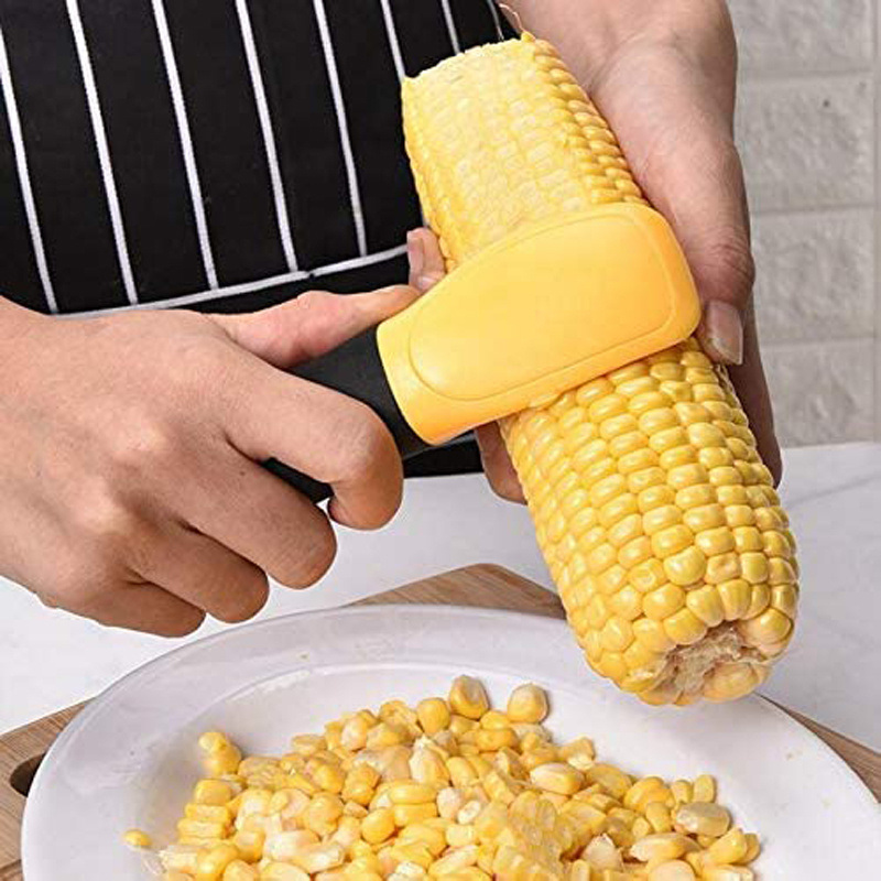 dropship 1pc; Stainless Steel Planer Corn Thresher Handheld Corn Grasher