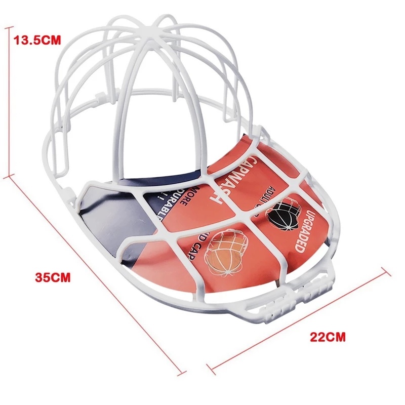dropship Shaper Protector Multifunctional Baseball Cap Washer Fit for Adult/Kid's Hat Washer Frame/Washing Cage Double-deck Hat Cleaners