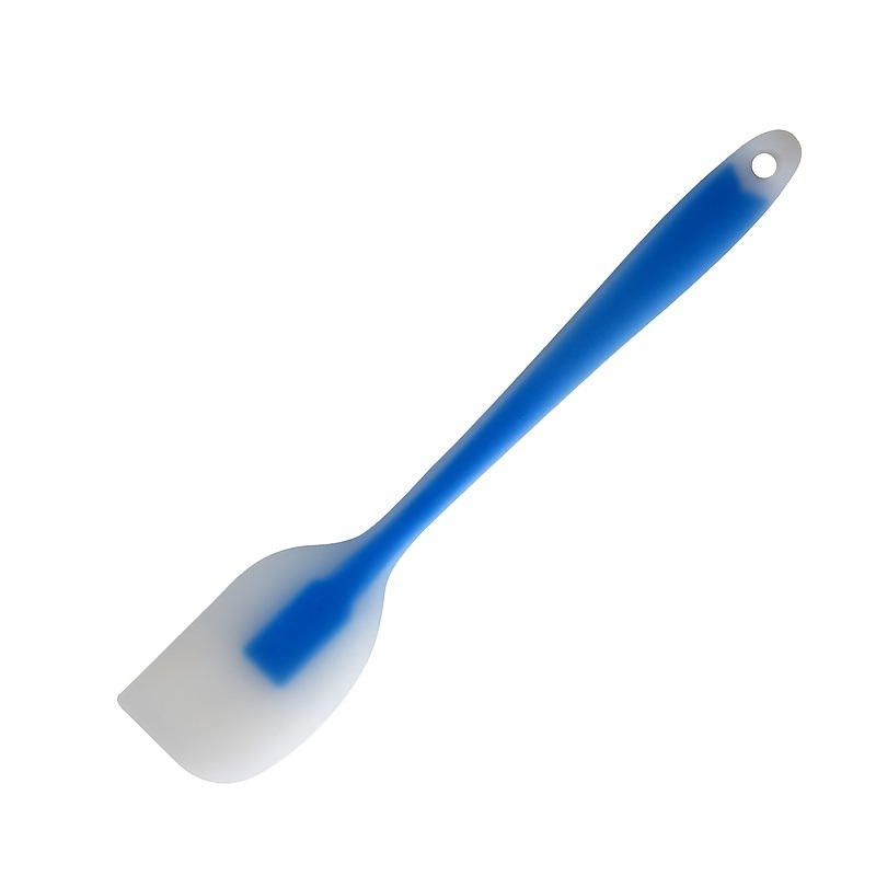 dropship 3pcs 1.57"x8.26" Translucent All-in-One Silicone Scraper; Cream Scraper