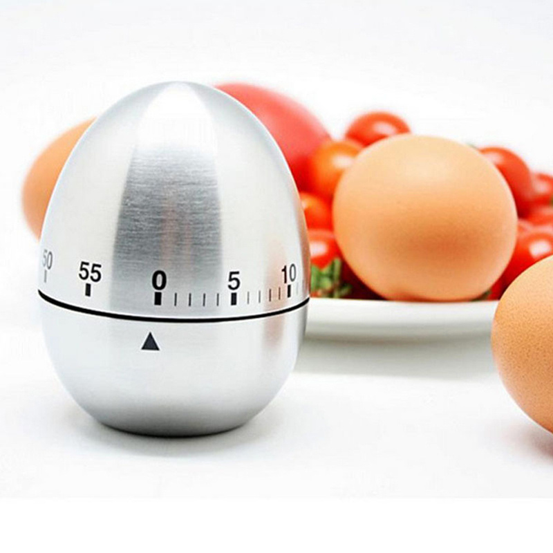 dropship Metal; Egg Apple Countdown Timer; Reminder; 55 Minute Timer; Creative Kitchen Mechanical Timer