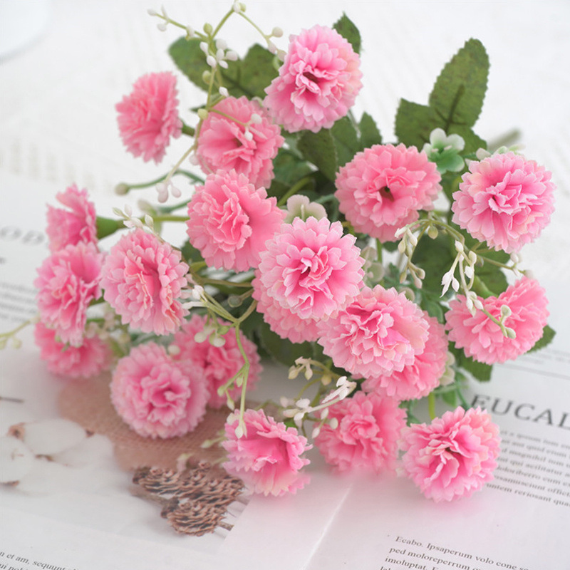dropship 2 pcs Artificial Flowers; Fake Hydrangeas; Wedding Routes Silk Flowers Vase For Home Furnishings Hotel Decorations Valentine's Day Gifts Mother's Day Gifts Birthday Gifts