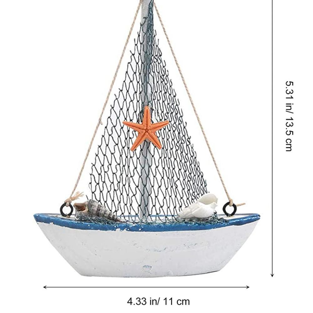 dropship 1pc Boat Shaped Decoration Craft
