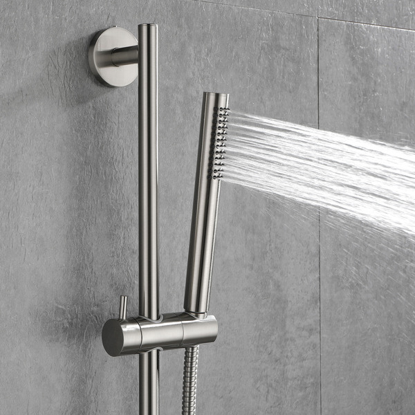 dropship Eco-Performance Handheld Shower with 28-Inch Slide Bar and 59-Inch Hose