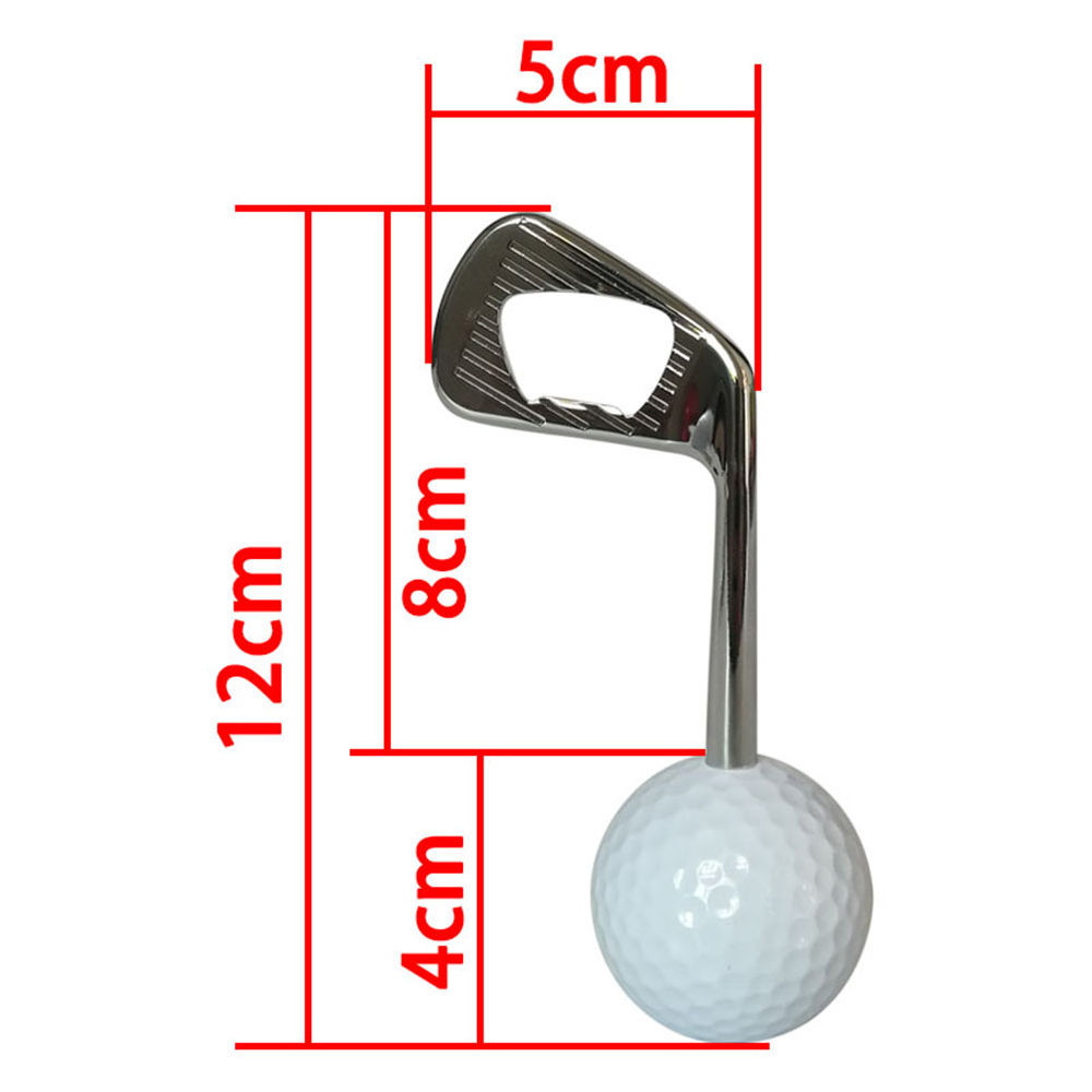 dropship Creative Golf Ball Bottle Opener Corkscrew Wine Beer Jar Opener Kitchen Gadgets for Family Kitchen Tool Supplies