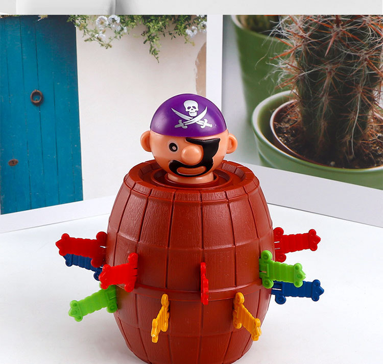 dropship Kids Children Funny Lucky Game Creative Educational Pretty Cute Funny Novelty Gadget Jokes Tricky Pirate Barrel Game