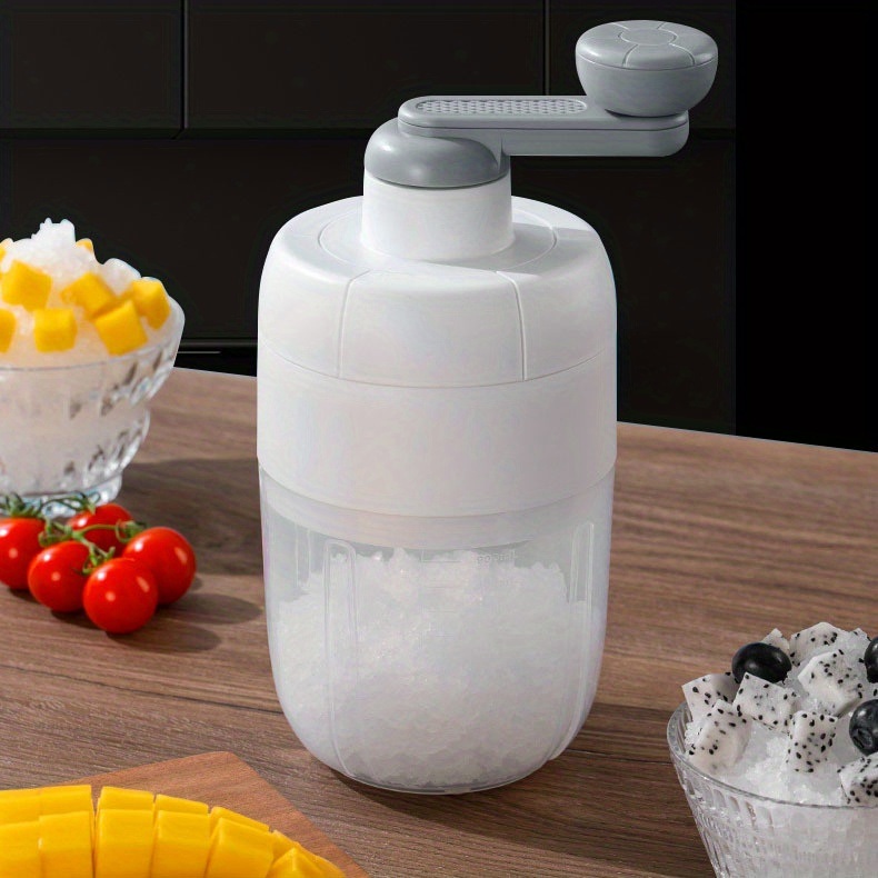 dropship 1pc Manual Ice Planer Household Smoothie Maker Small Manual Ice Breaker; Multifunctional Kitchen Cooking Tool
