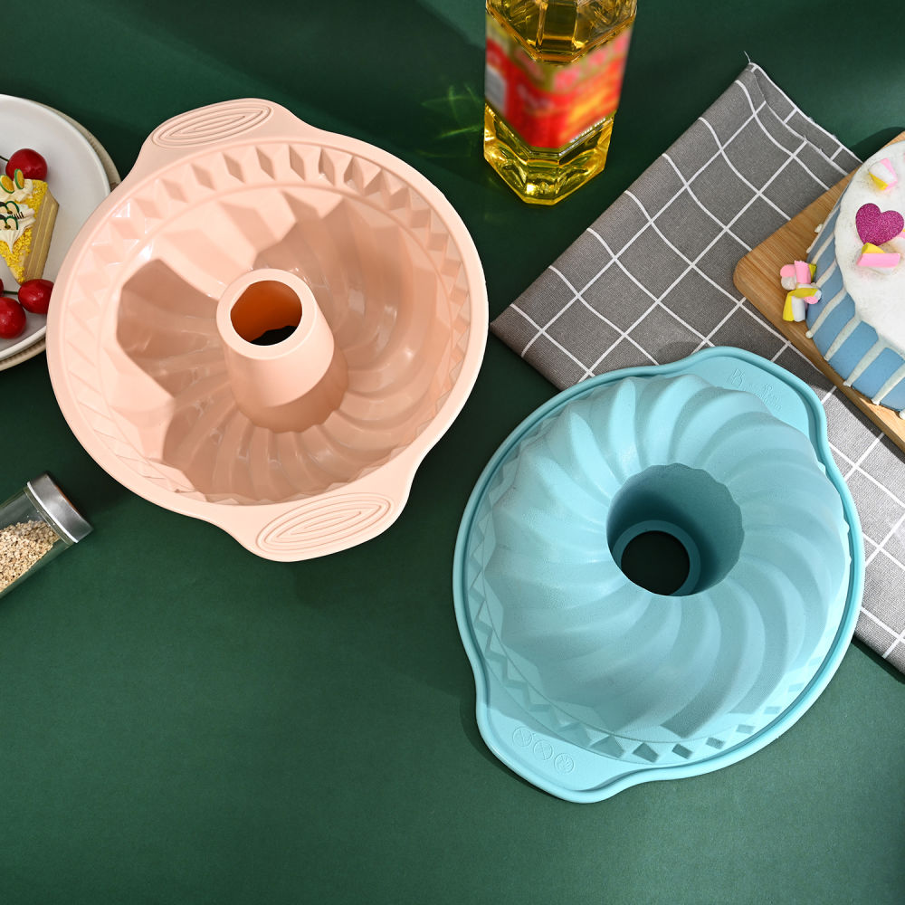 dropship 1pc Silicone Cake Mousse Mold Round Molds For Dessert Ice Cream Chiffon Cakes Jelly