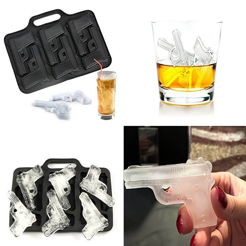 dropship 1pc Creative Ice Cube Tray; Whiskey Ice Cube Mold; Ice Cube Maker; DIY Bar Accessories