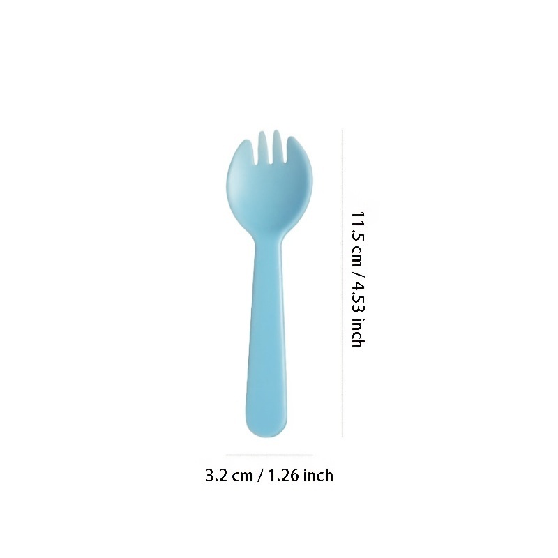 dropship 100pcs/set Disposable Plastic Spoons Forks For Cake Ice Cream Salad Fruit Dessert Soup Tea Coffee Party Cake Baking Shop Supplies