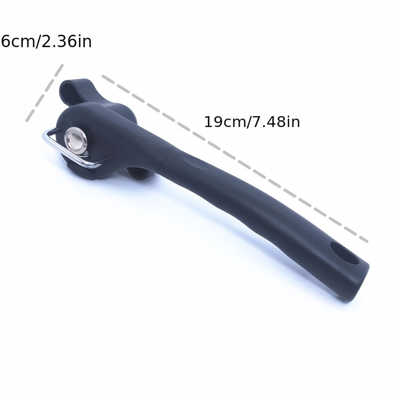 dropship 1pc Plastic Safety Bottle Opener Can Opener Cut Easy Grip; Manual Opener Knife For Cans Lid; Kitchen Tool