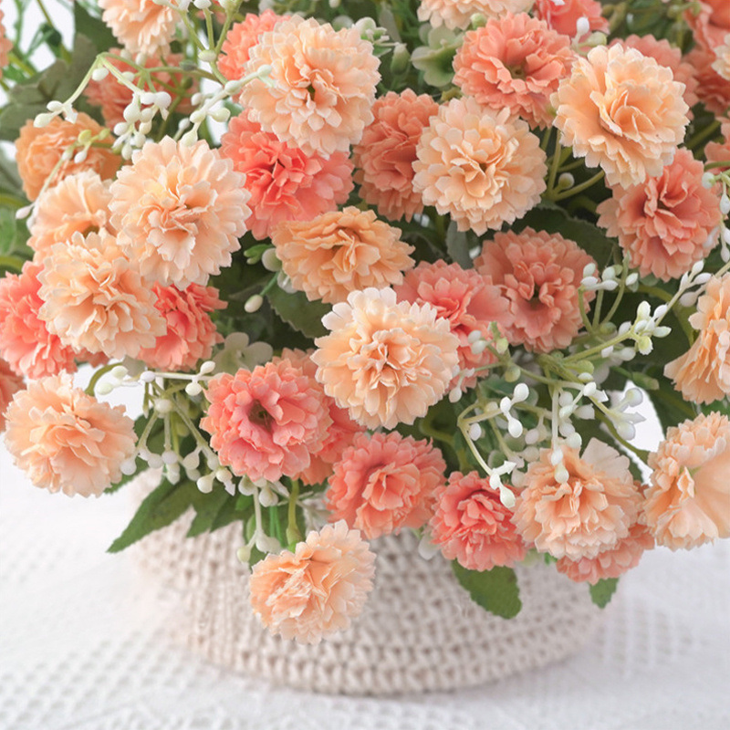 dropship 2 pcs Artificial Flowers; Fake Hydrangeas; Wedding Routes Silk Flowers Vase For Home Furnishings Hotel Decorations Valentine's Day Gifts Mother's Day Gifts Birthday Gifts
