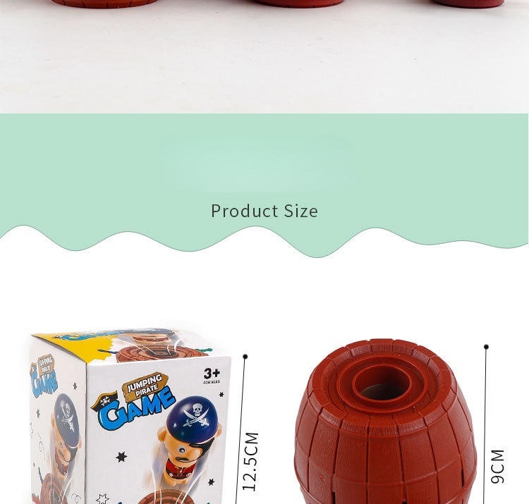 dropship Kids Children Funny Lucky Game Creative Educational Pretty Cute Funny Novelty Gadget Jokes Tricky Pirate Barrel Game