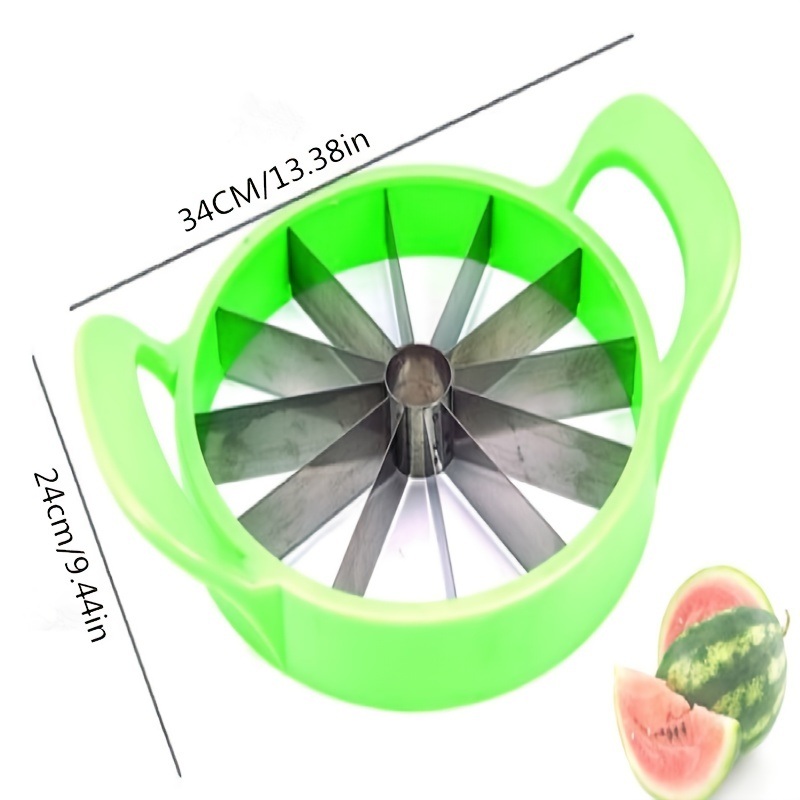 dropship 1pc Watermelon Knife; Convenient Kitchen Cooking Knife; Summer Watermelon Slicer Fruit Cutter For Kitchen