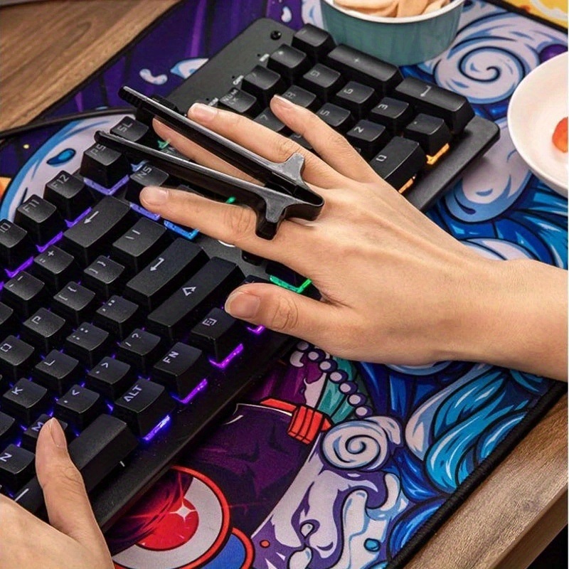 dropship 1pc Finger Snack Chopsticks For Gamers, Snack Clips, Gaming Finger Sleeves, Game Controllers, Game Accessories, Cell Phones Accessories, Finger Tongs