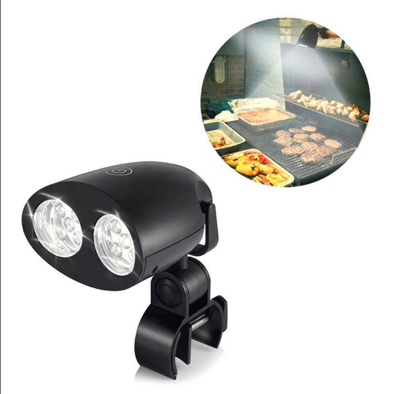 dropship Portable Grill BBQ Lights Barbecue Grilling LED Smart Touch Lighting Heat Resistant Waterproof Night Lamp BBQ Camp Accessories